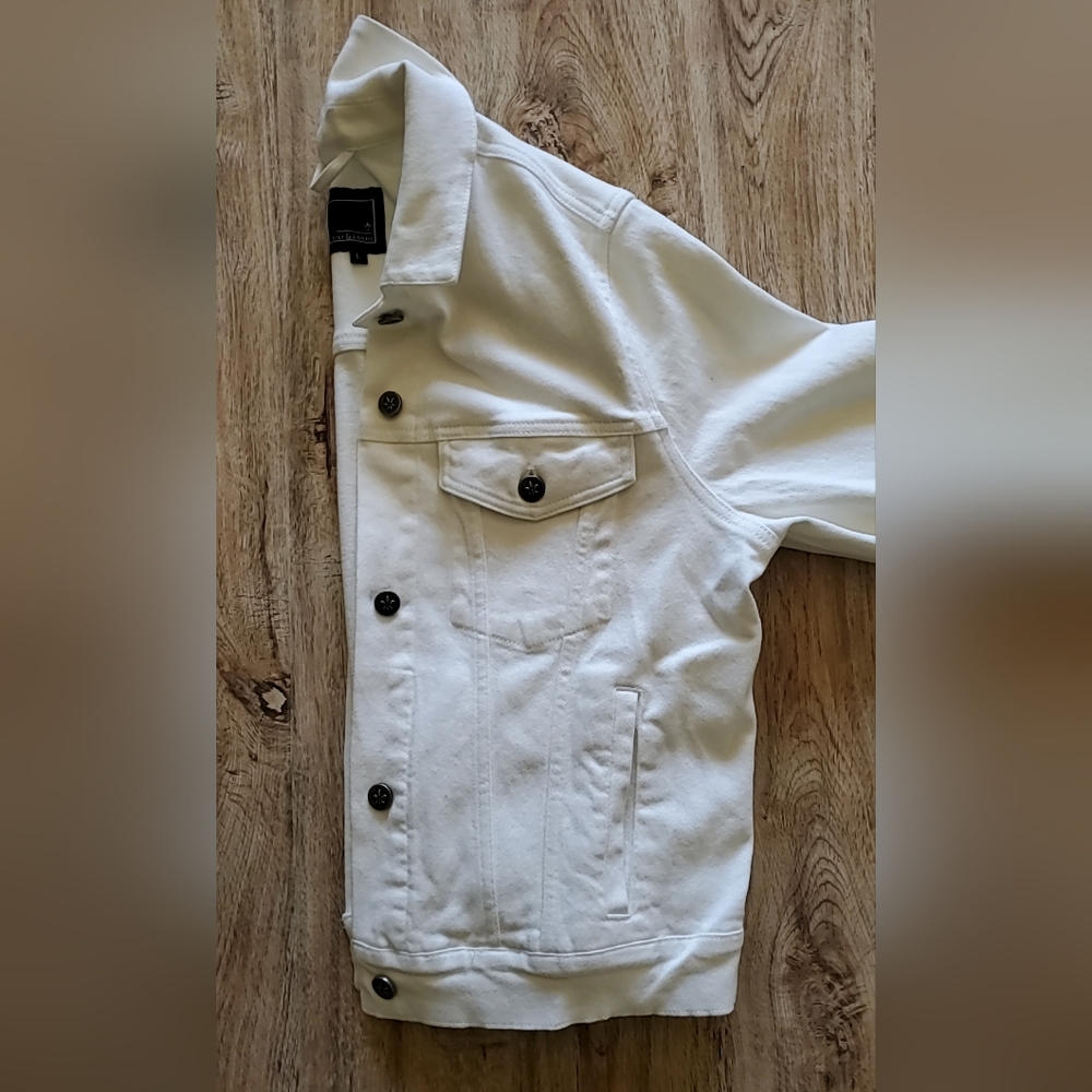 White Denim Jacket With Stretch *NWT*